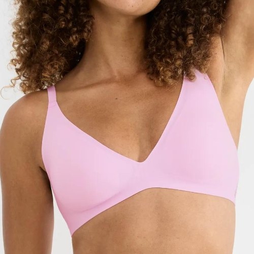 Sloggi Zero Feel roze wireless bh