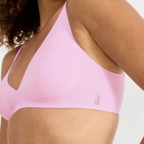 Sloggi Zero Feel roze wireless bh
