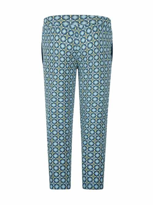Charlie Choe Amalfi Coast marine blauw pyjamabroek