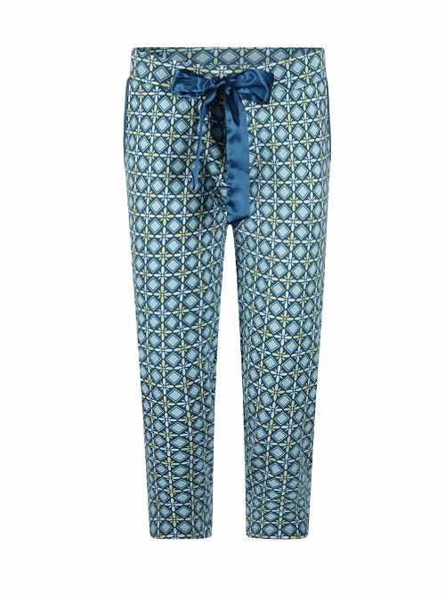 Charlie Choe Amalfi Coast marine blauw pyjamabroek