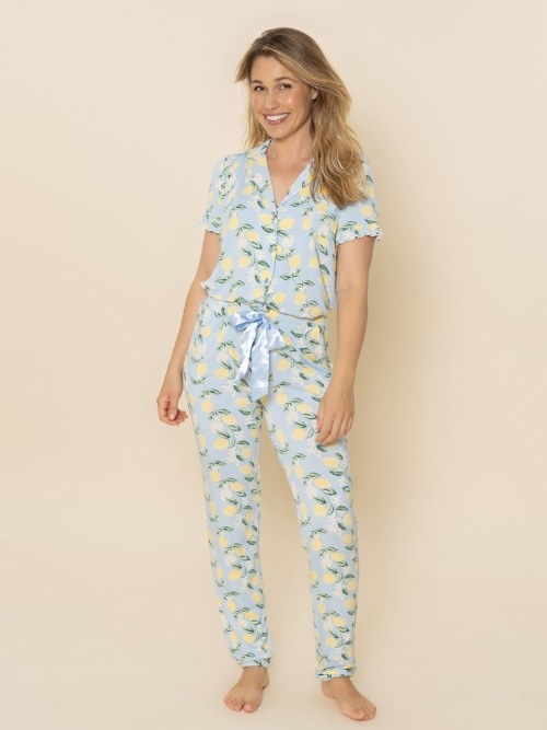 Charlie Choe Amalfi Coast blauw slaapshirt