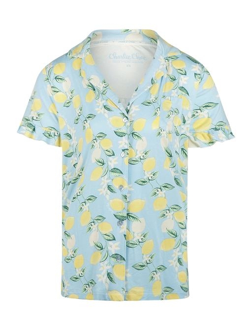 Charlie Choe Amalfi Coast blauw slaapshirt