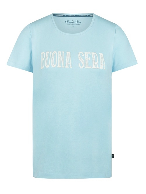 Charlie Choe Amalfi Coast blauw slaapshirt