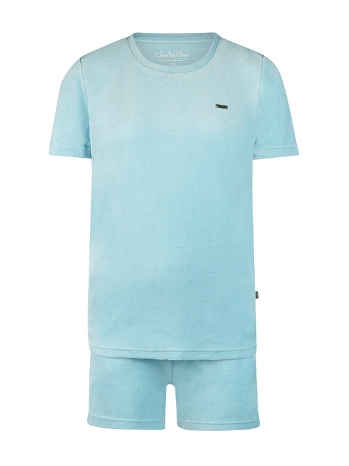 Charlie Choe Amalfi Coast blauw shortama