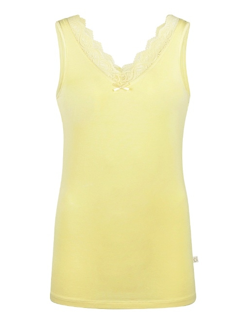 Charlie Choe Amalfi Coast geel slaapshirt
