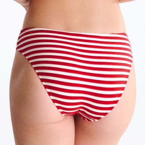 Lisca Swimwear Bondi Beach rood/wit bikini broekje