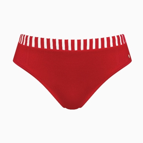Lisca Swimwear Bondi Beach rood/wit bikini broekje