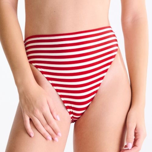 Lisca Swimwear Bondi Beach rood/wit bikini broekje
