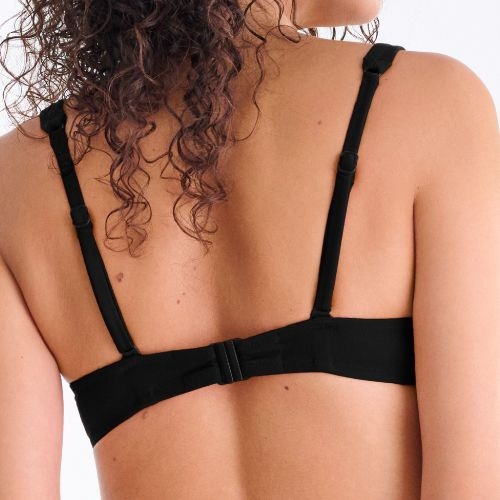 Lisca Swimwear Bondi Beach zwart/wit soft-cup bikinitop