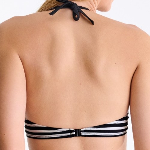 Lisca Swimwear Bondi Beach zwart/wit soft-cup bikinitop