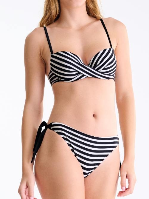 Lisca Swimwear Bondi Beach zwart/wit bikini broekje