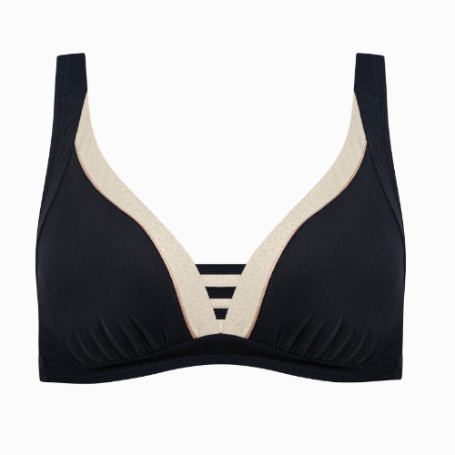 Lisca Swimwear Sydney zwart soft-cup bikinitop