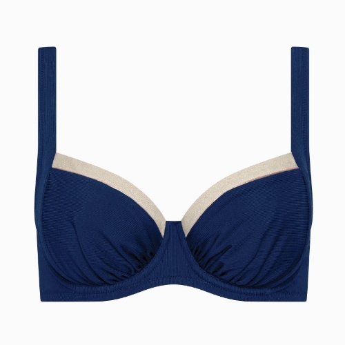 Lisca Swimwear Sydney marine blauw soft-cup bikinitop