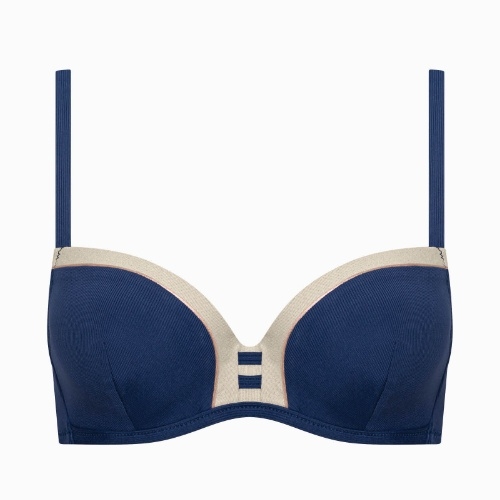 Lisca Swimwear Sydney marine blauw voorgevormde bikinitop