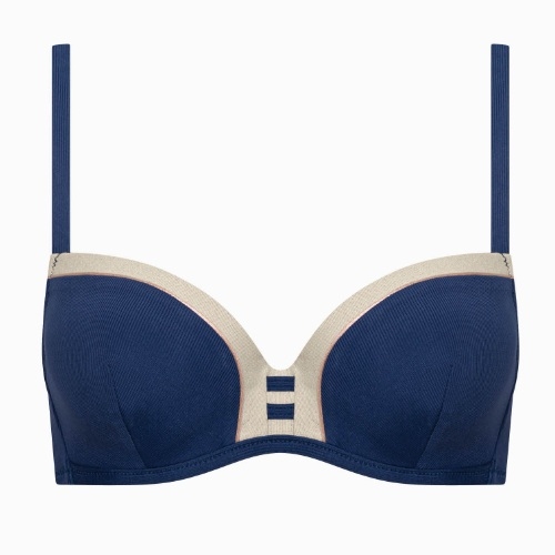 Lisca Swimwear Sydney marine blauw voorgevormde bikinitop