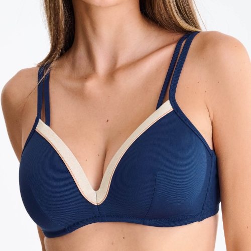 Lisca Swimwear Sydney marine blauw voorgevormde bikinitop
