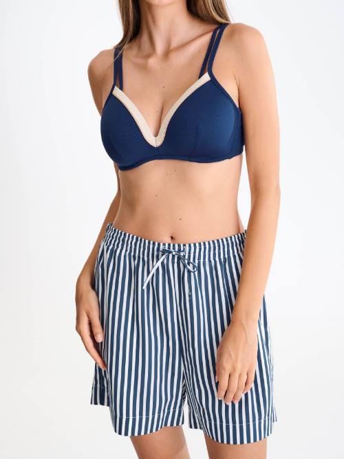 Lisca Swimwear Sydney marine blauw voorgevormde bikinitop
