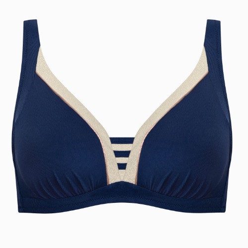 Lisca Swimwear Sydney marine blauw soft-cup bikinitop