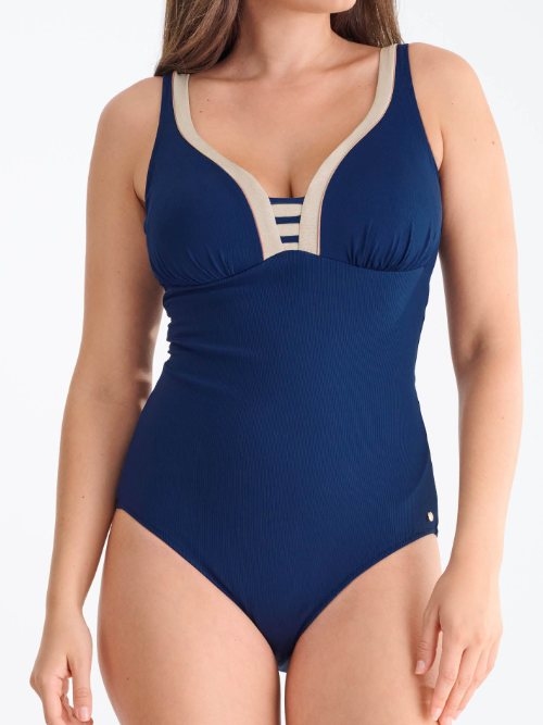 Lisca Swimwear Sydney marine blauw badpak