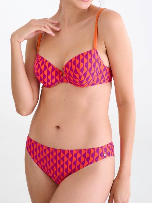Lisca Swimwear Aruba oranje bikini broekje
