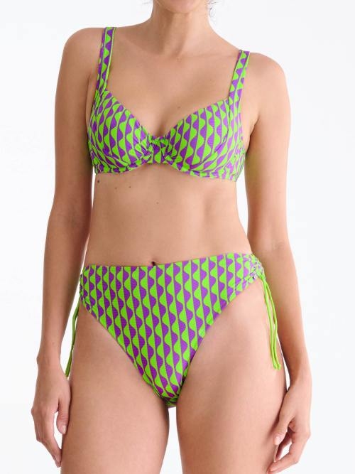 Lisca Swimwear Aruba groen bikini broekje