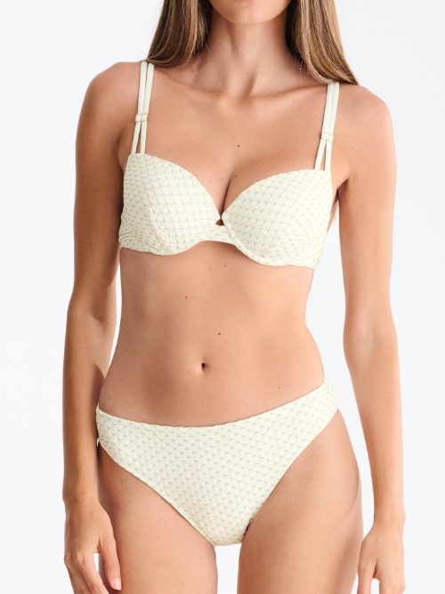 Lisca Swimwear Egypt crème voorgevormde bikinitop