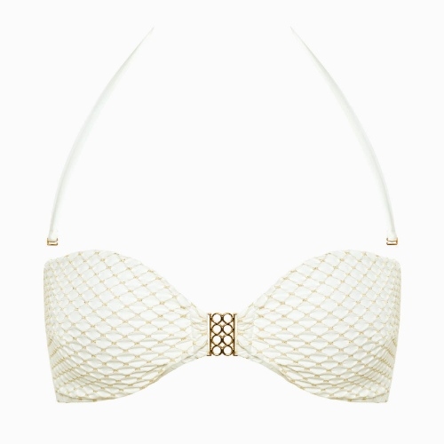 Lisca Swimwear Egypt crème voorgevormde bikinitop
