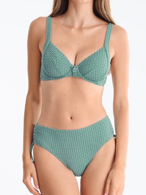 Lisca Swimwear Egypt blauw soft-cup bikinitop