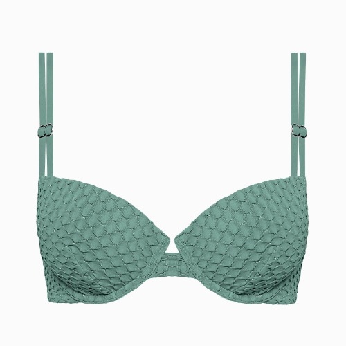 Lisca Swimwear Egypt blauw voorgevormde bikinitop