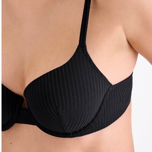Lisca Swimwear Florida zwart voorgevormde bikinitop