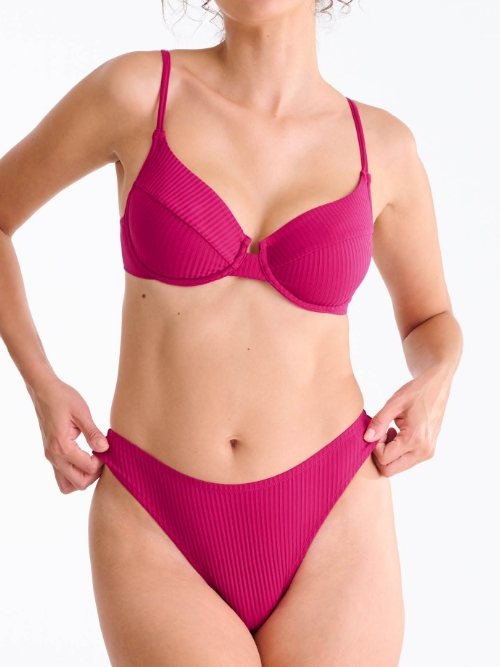 Lisca Swimwear Florida cyclaam roze soft-cup bikinitop