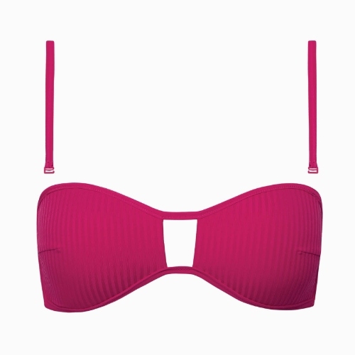 Lisca Swimwear Florida cyclaam roze voorgevormde bikinitop