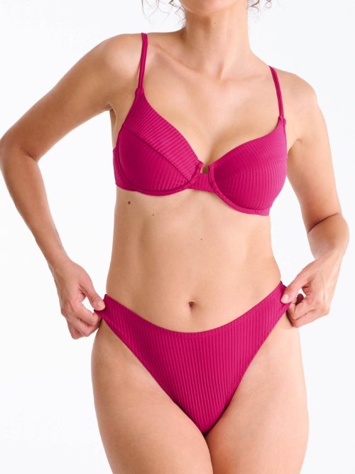 Lisca Swimwear Florida cyclaam roze bikini broekje