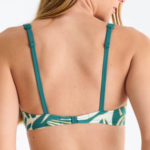 Lisca Swimwear Gold Coast turquoise soft-cup bikinitop