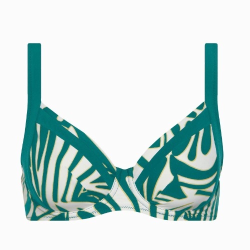 Lisca Swimwear Gold Coast turquoise soft-cup bikinitop