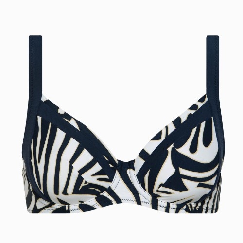 Lisca Swimwear Gold Coast marine blauw soft-cup bikinitop