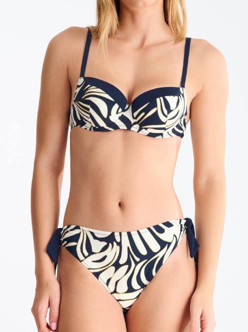 Lisca Swimwear Gold Coast marine blauw voorgevormde bikinitop