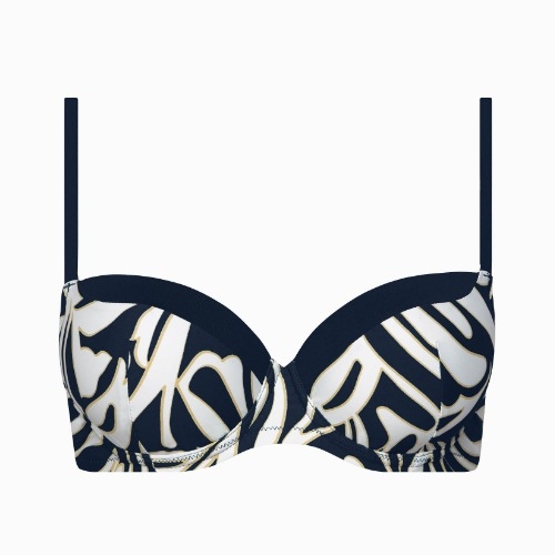 Lisca Swimwear Gold Coast marine blauw voorgevormde bikinitop