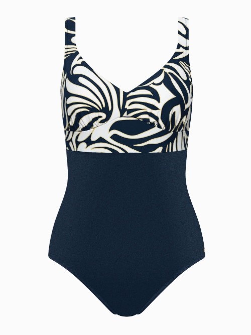 Lisca Swimwear Gold Coast marine blauw badpak