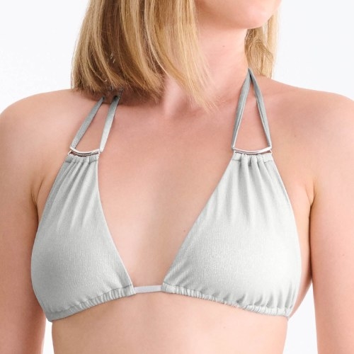 Lisca Swimwear Blue Lagoon zilver soft-cup bikinitop