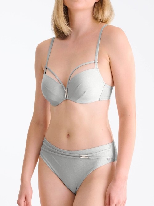 Lisca Swimwear Blue Lagoon zilver bikini broekje