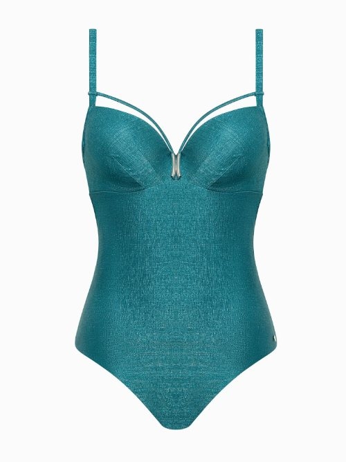 Lisca Swimwear Blue Lagoon aqua badpak