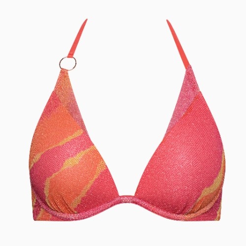 Lisca Swimwear Atlantida roze voorgevormde bikinitop