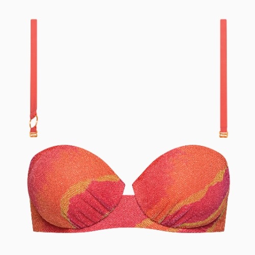 Lisca Swimwear Atlantida roze voorgevormde bikinitop
