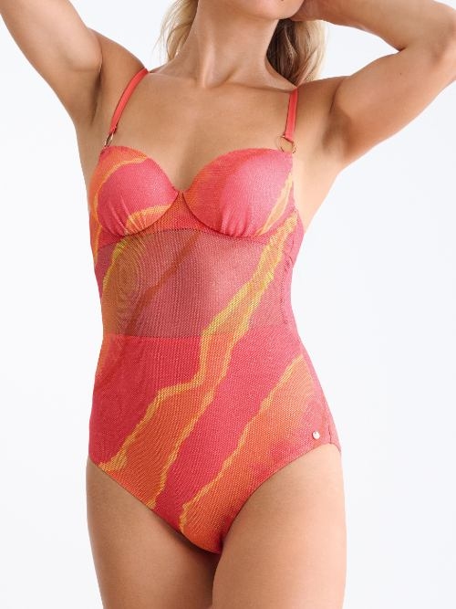 Lisca Swimwear Atlantida roze badpak