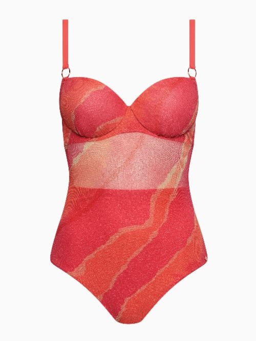 Lisca Swimwear Atlantida roze badpak