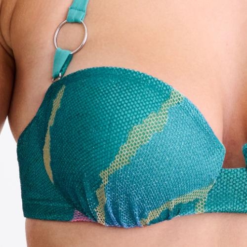 Lisca Swimwear Atlantida mint voorgevormde bikinitop