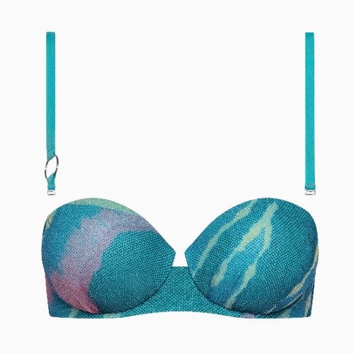 Lisca Swimwear Atlantida mint voorgevormde bikinitop