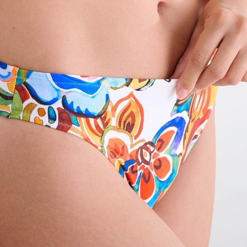 Lisca Swimwear Mexico roze/print bikini broekje
