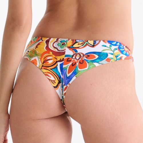 Lisca Swimwear Mexico roze/print bikini broekje